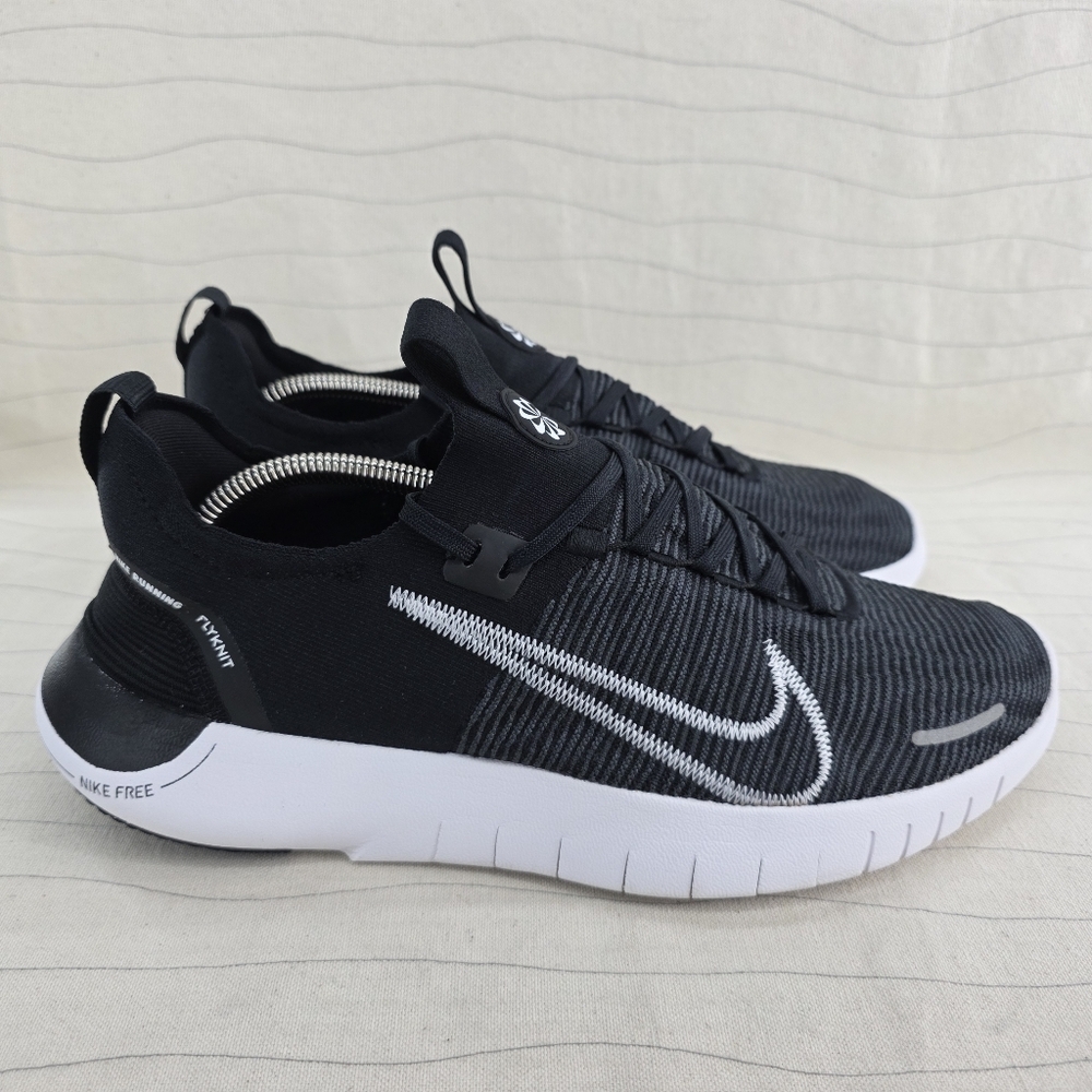 Nike Mens Free RN Next Nature Black White Running Shoes FB1276-002 Size 11.5